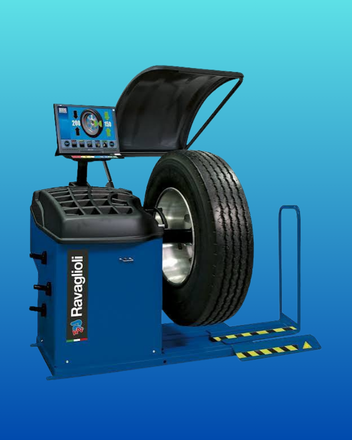 Balanceadora de llantas para camion